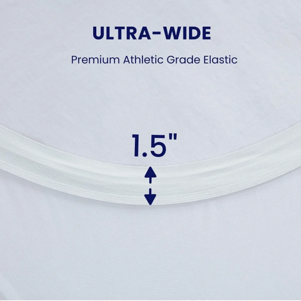 Premium King Mattress Pad Ergonomically Zoned Cooling Mattress Cover